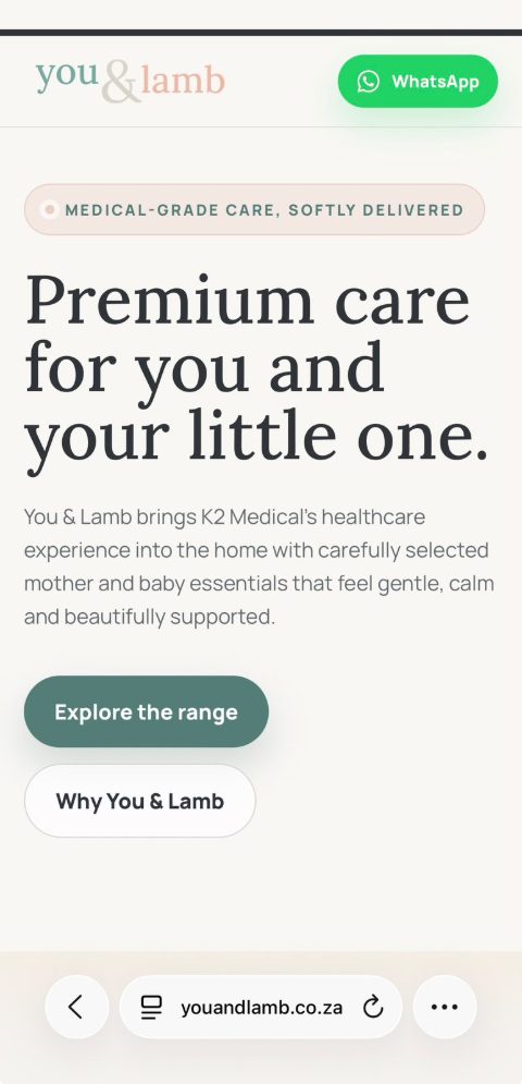 You & Lamb on a phone