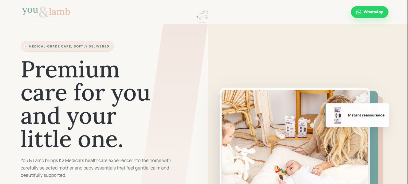 You & Lamb on desktop